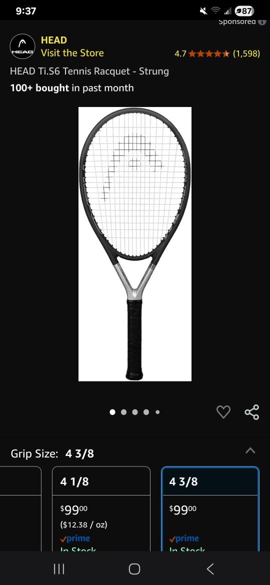 Tennis Rackets