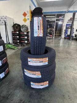195/65/15 ARROYO 4 New Tires - Installed and Balanced - 50,000 Miles Warranty