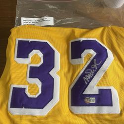 Magic Johnson Signed Jersey