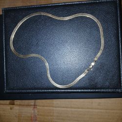 14k Herringbone Chain