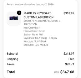MAKR 75 Keyboard Custom Lab Edition
