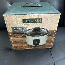 3 Cup Rice Cooker 41 & Main