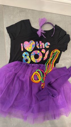 Women’s 80’s costume medium