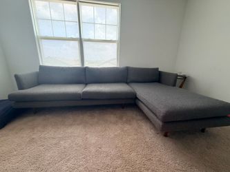 Sofa with chaise