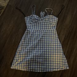 Cute White/blue Dress