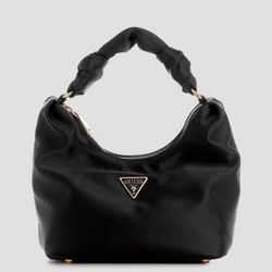 Guess black hobo bag