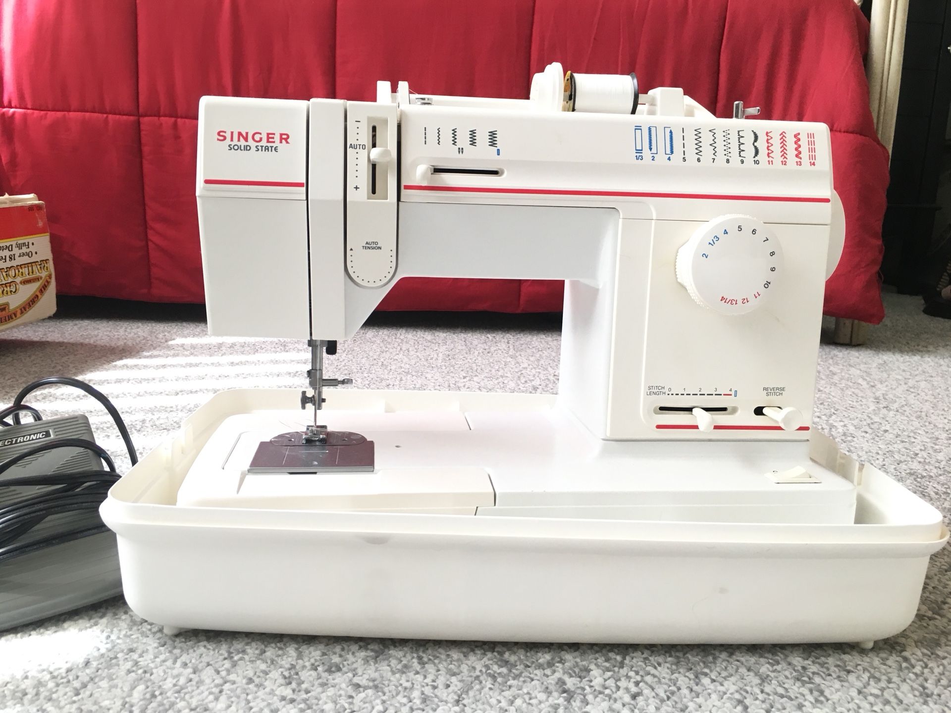 SINGER Solid State sewing machine