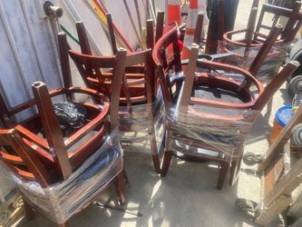 Wood Restaurant Chairs –