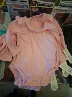 Cat & Jack pink baby onesies 10 pack