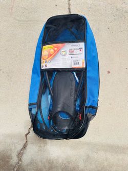 Snorkel Set, U.S. Divers Adult Snorkel Fin Set with Bag