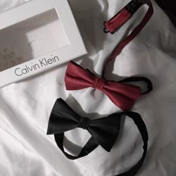 Calvin Klein bow ties