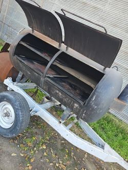 500 Galon Smoker Trailer