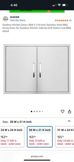 Outdoor Kitchen Door