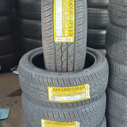 225/45/17(4)SET GROUNSPEED NEW