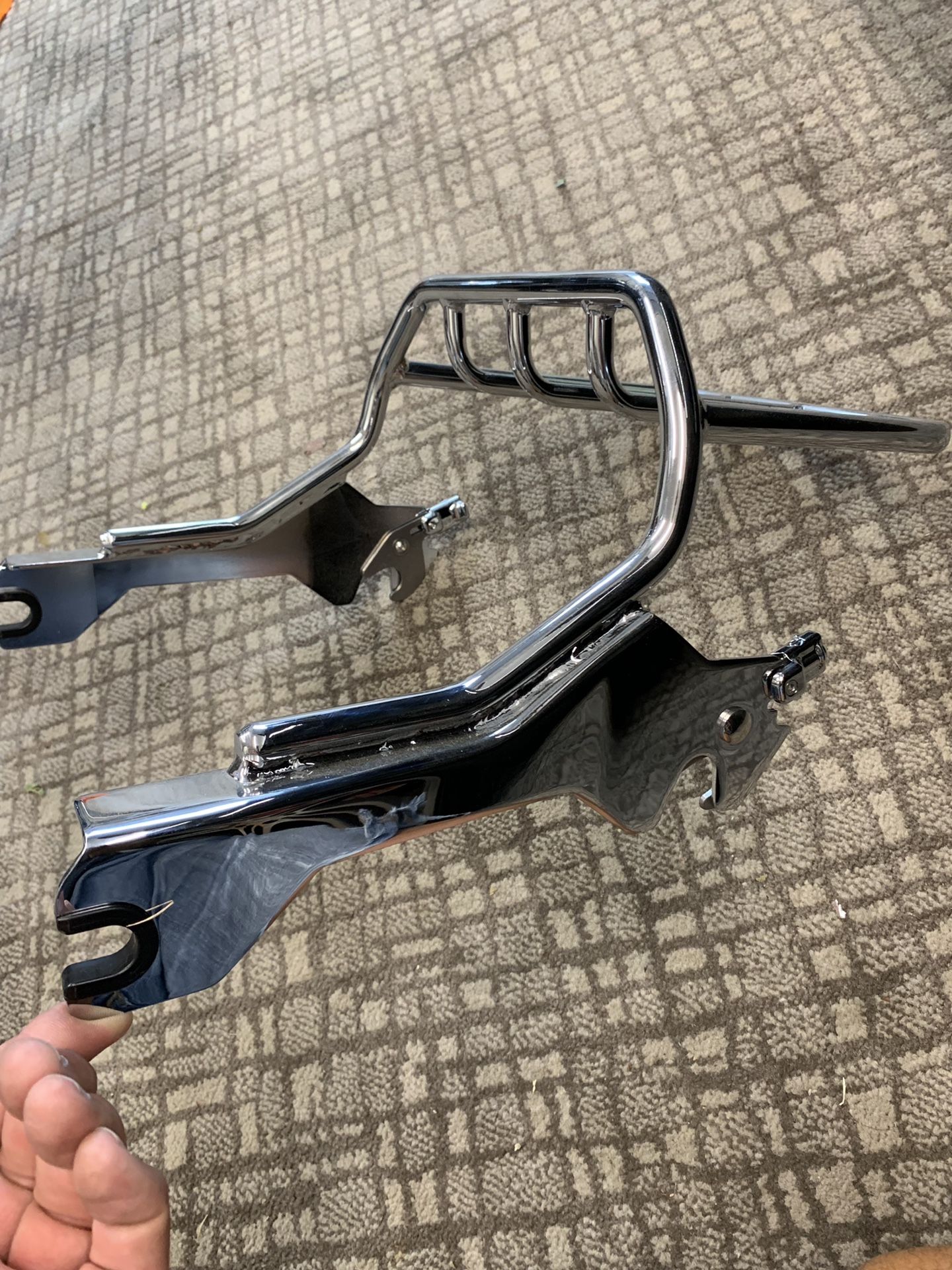 2018-20 Harley Fatboy rear rack and mount for Sale in Oak Point, TX ...