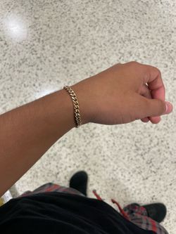 Mini cuban bracelet 10k