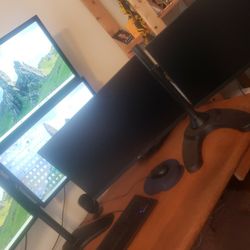 Dual 24 Inch W/ Stand 