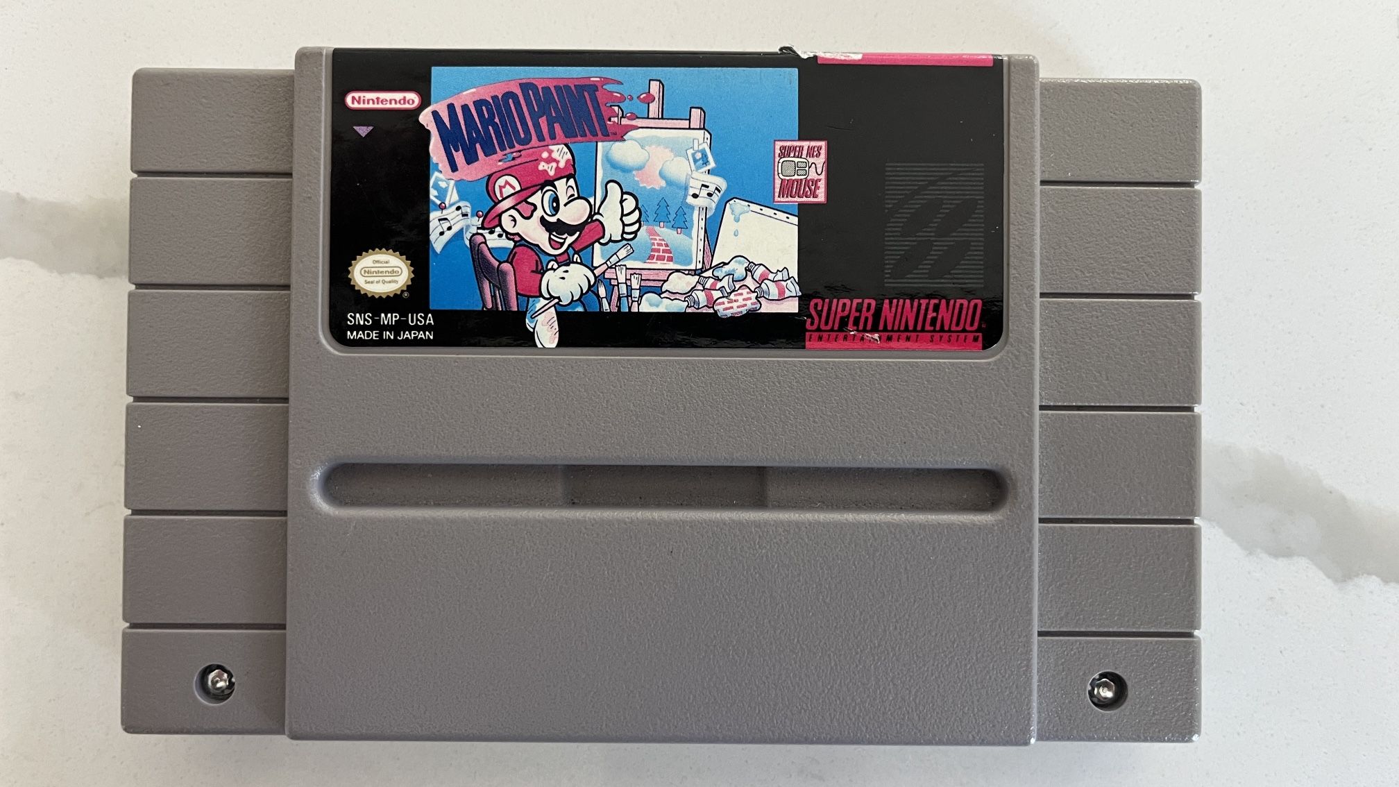 Mario Paint (Super Nintendo SNES, 1992) CARTRIDGE ONLY