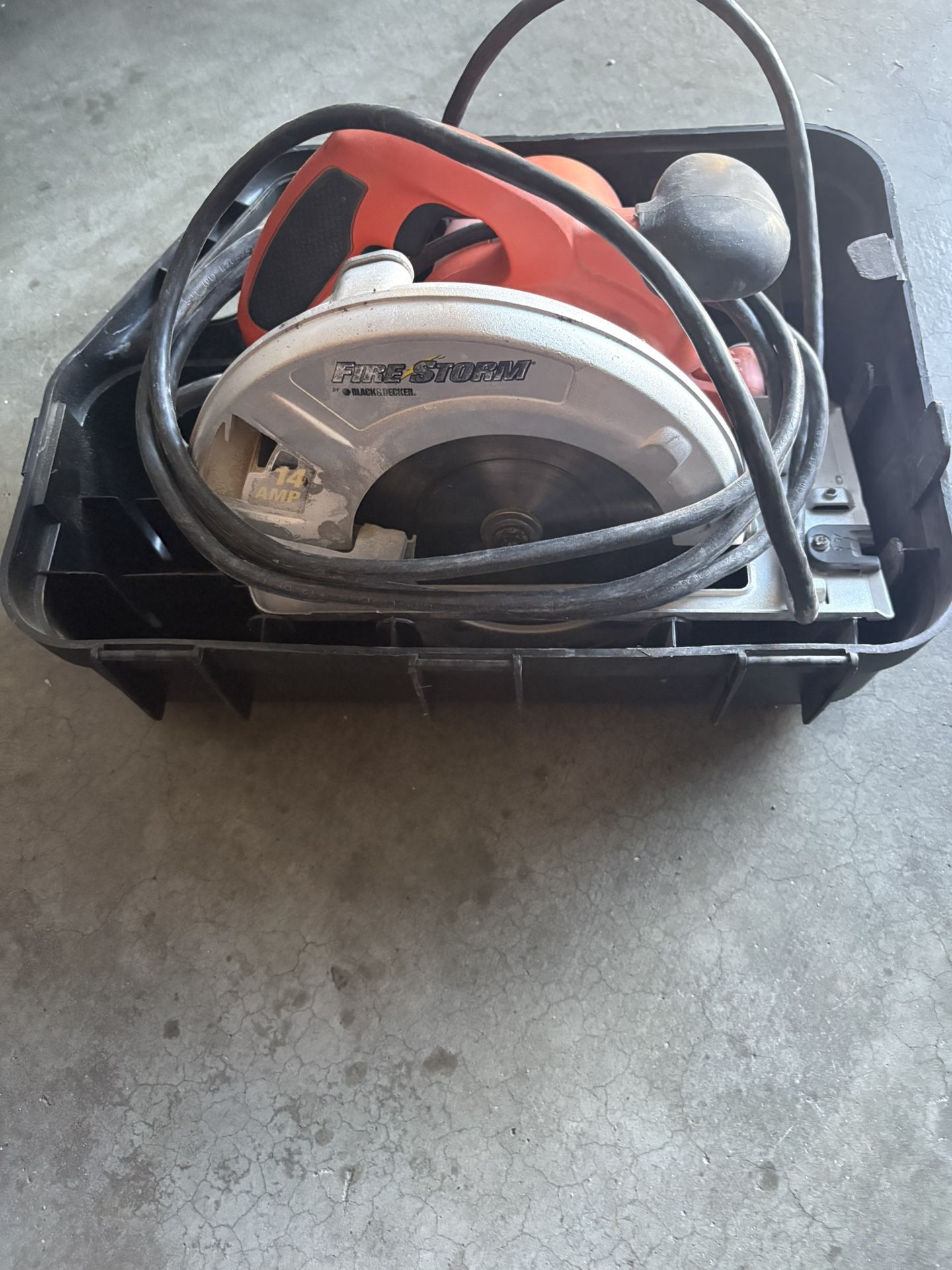 Black & Decker FireStorm 14-amp circular saw