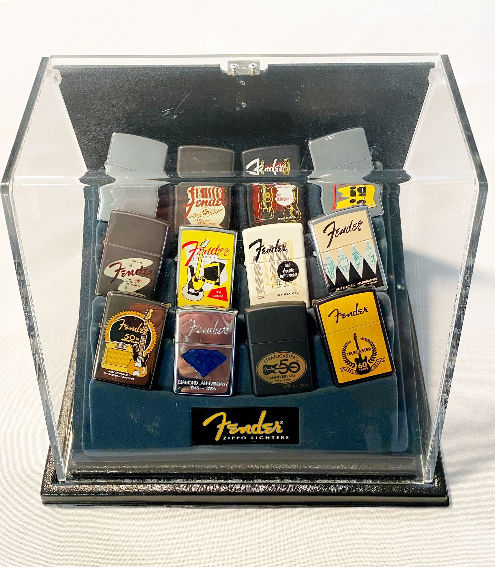 Fender Zippo Lighter Collection All New All Discontinued  