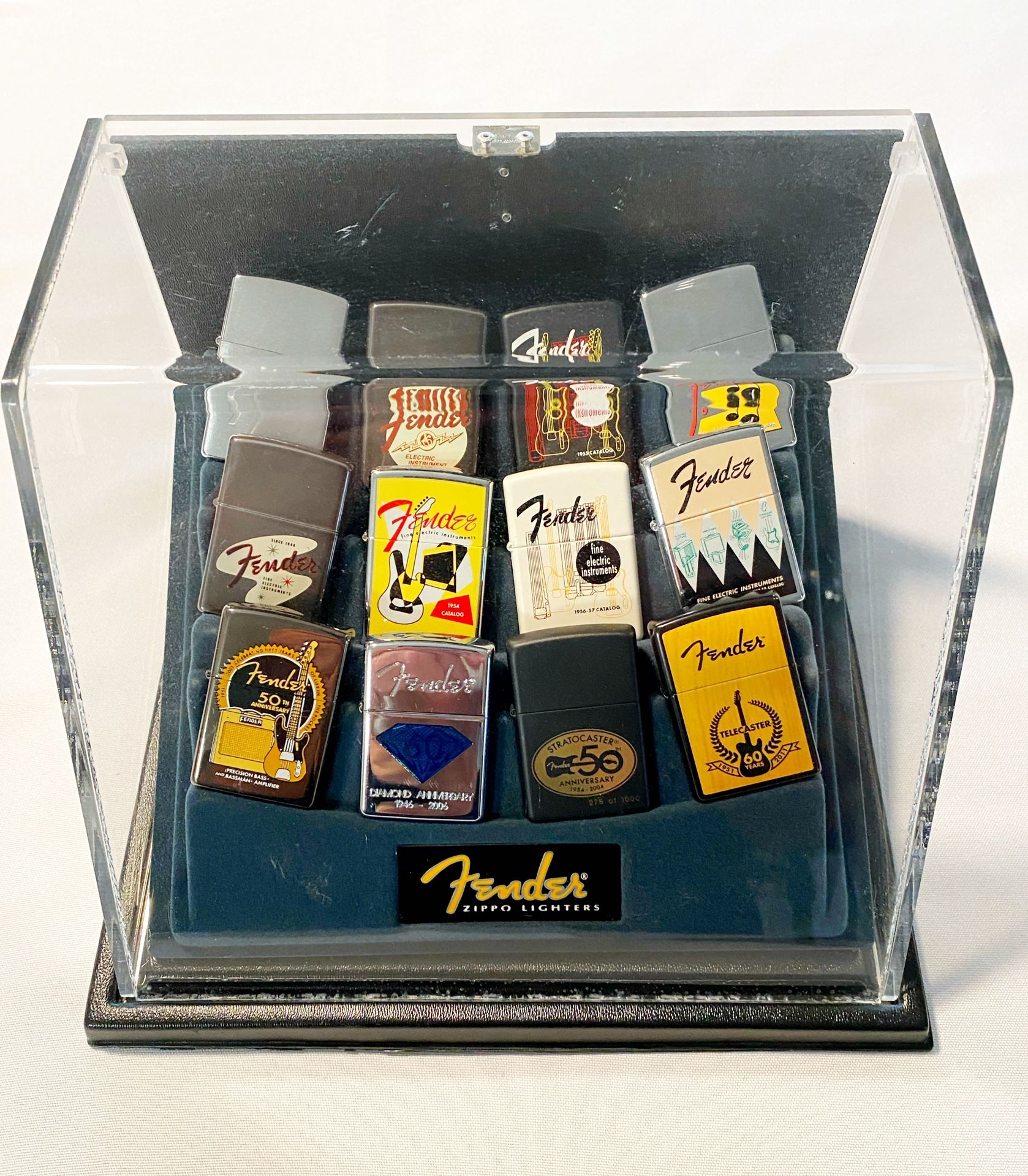 Fender Zippo Lighter Collection All New All Discontinued
