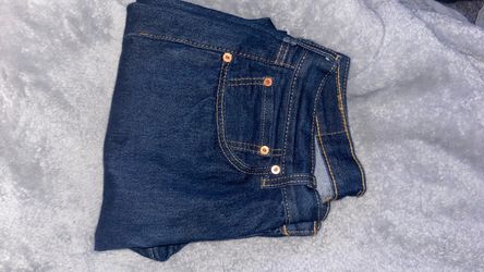 501s blue yellow/gold stitching