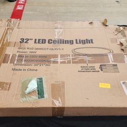 New Open Box  32" LED Ceiling Light