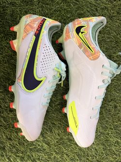 Men's 6.5 Women’s 8 Nike Tiempo Legend 9 Elite FG Cleats CZ8482-343 K leather
