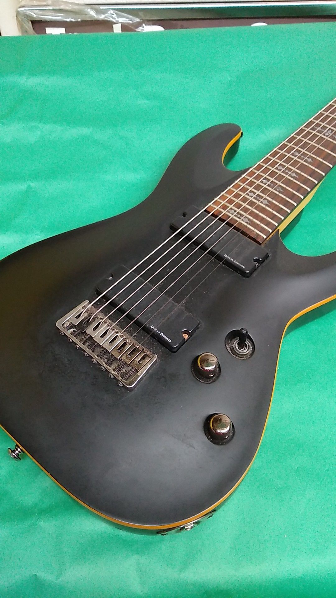 Schecter 8 string guitar