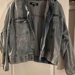 Express Blue Jean Jacket 