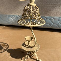 Iron Candle Holder