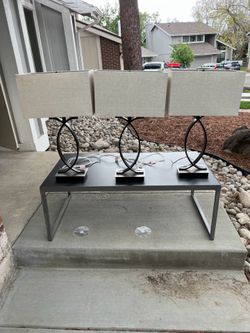 3 lamp set