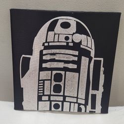 Star Wars R2D2 12x12 Canvas Picture