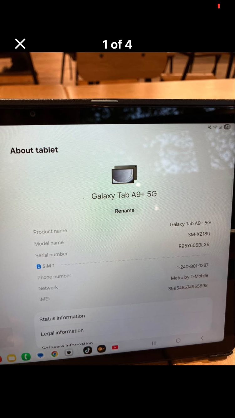 Samsung A9+ Tablet