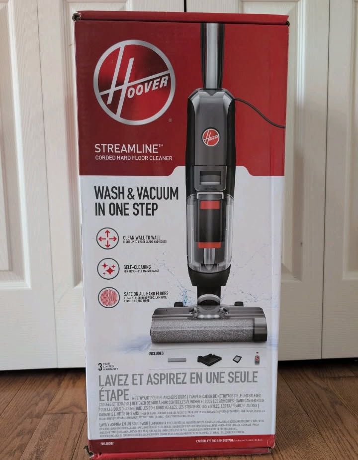 Hoover Bagless Corded Standard Filter Stick Vacuum and Floor Cleaner