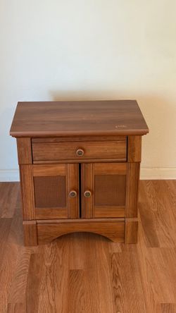 Wooden Nightstand