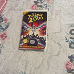 Pokémon The Movie 2000 VHS