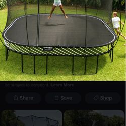 Spring free trampoline