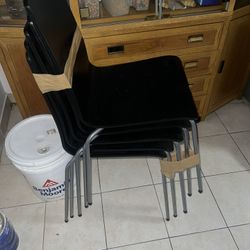 Sillas Color Negro 