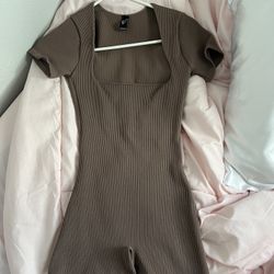 Brown bodysuit 