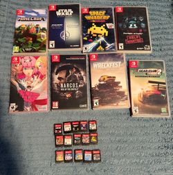 Nintendo switch games message for prices. No trades cash only check my other listings for more gaming stuff.