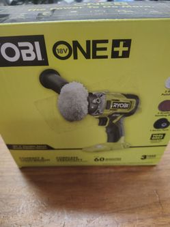 Ryobi 18v polisher tool only with attachments