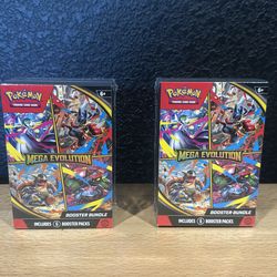 Mega evolutions booster bundle Pokémon