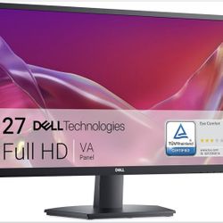 Dell 27 SE2722H Monitor - 27-Inch Full HD (1920x1080), VA Panel, Tilt Function 