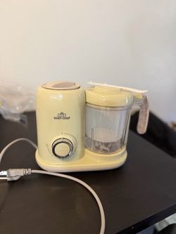 AMZBabyChef Baby Food Maker Blender: 4-in-1 Steamer and Puree Processor