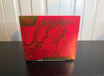 Pokémon Scarlet & Violet Elite Trainer Box Pokémon sword and shield, elite trainer box