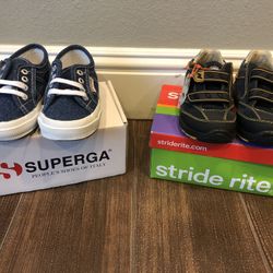 2 Brand New Pairs Of Higher End Boys Shoes