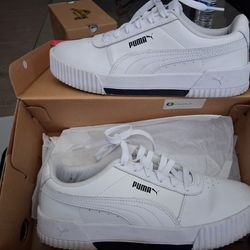 Puma shoes white