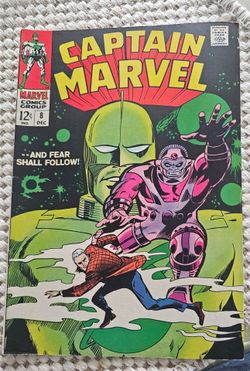 Captain Marvel #8 Marvel Comics 1968