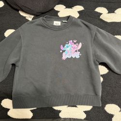 Disney Zara Girls Stitch Sweatshirt 
